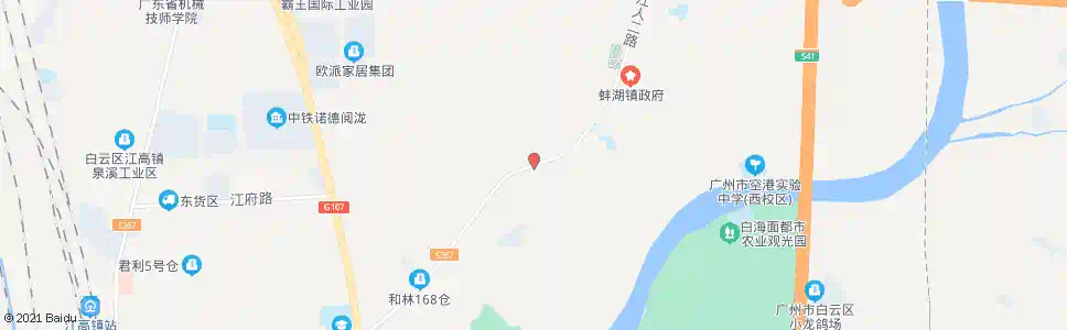 广州庙仔庄_公交站地图_广州公交_妙搜公交查询2025