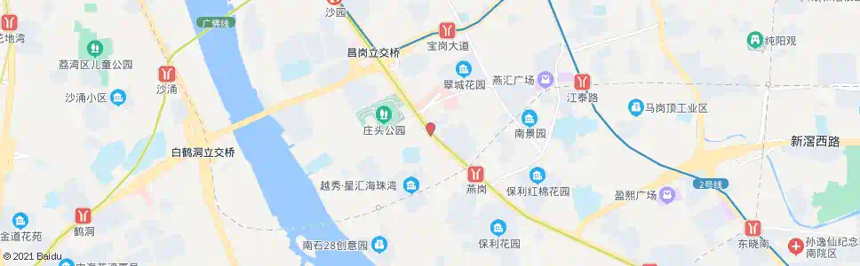 广州珠江医院_公交站地图_广州公交_妙搜公交查询2025