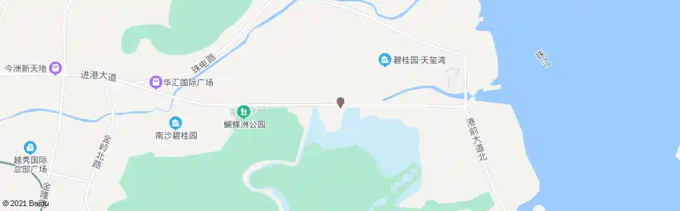 广州海力花园_公交站地图_广州公交_妙搜公交查询2025