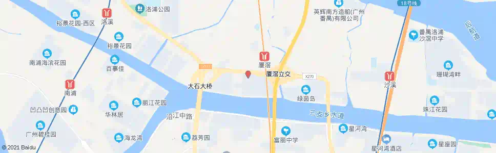 广州五洲装饰材料城_公交站地图_广州公交_妙搜公交查询2025