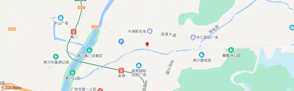 广州珠光御景山水花园(九里步)_公交站地图_广州公交_妙搜公交查询2025