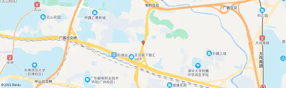 广州科韵路中_公交站地图_广州公交_妙搜公交查询2025
