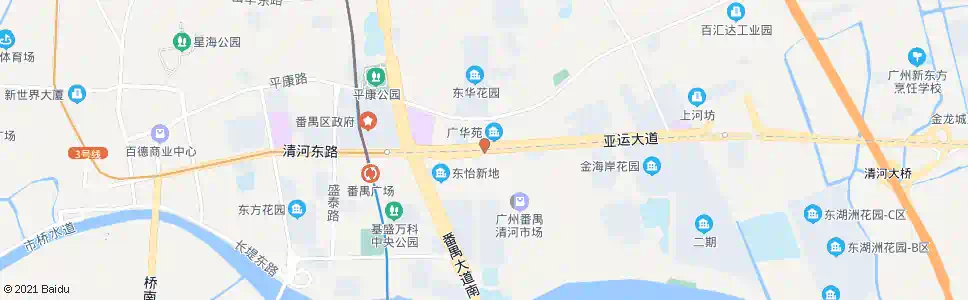 广州东怡新区_公交站地图_广州公交_妙搜公交查询2025