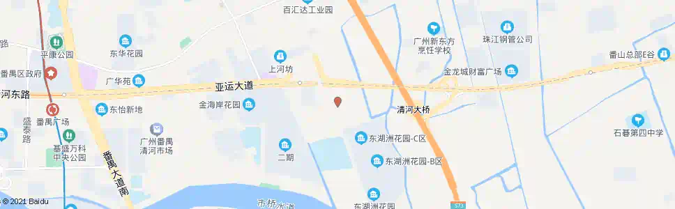 广州雁洲食街_公交站地图_广州公交_妙搜公交查询2025