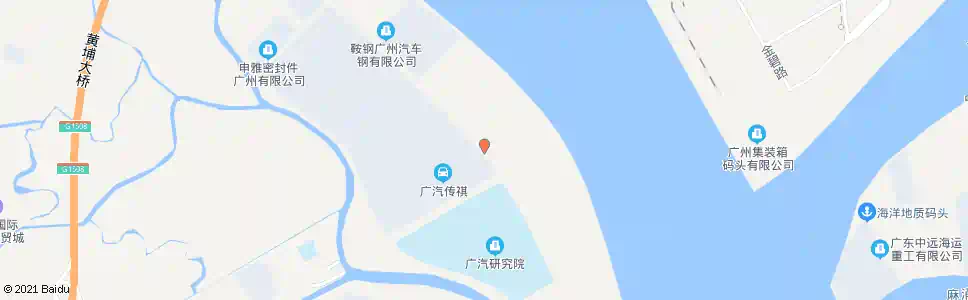 广州化龙产业园(海军部队)_公交站地图_广州公交_妙搜公交查询2025