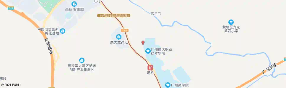 广州旺村文体广场_公交站地图_广州公交_妙搜公交查询2025