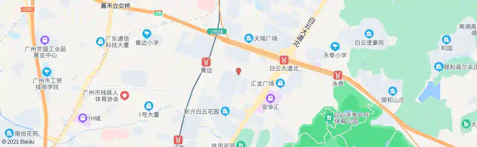 广州云山诗意_公交站地图_广州公交_妙搜公交查询2025