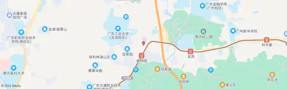 广州龙洞路口_公交站地图_广州公交_妙搜公交查询2025