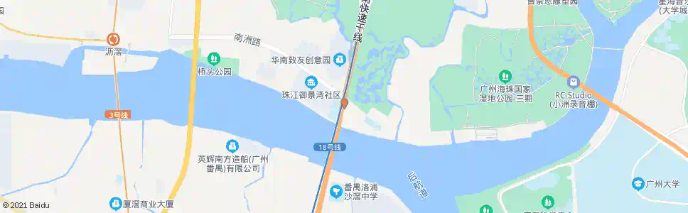 广州沥滘总站(珠江御景湾)_公交站地图_广州公交_妙搜公交查询2025