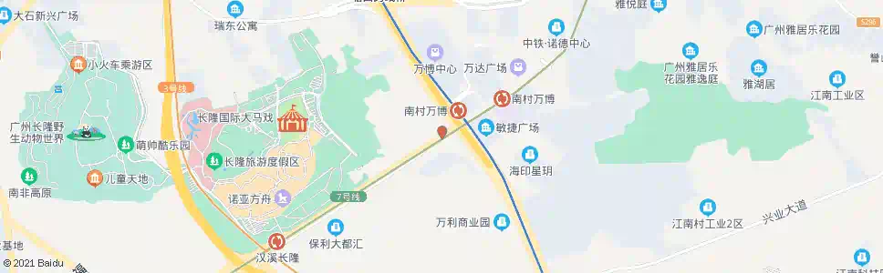广州锦绣香江_公交站地图_广州公交_妙搜公交查询2025
