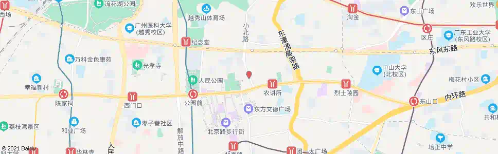 广州仓边路_公交站地图_广州公交_妙搜公交查询2025