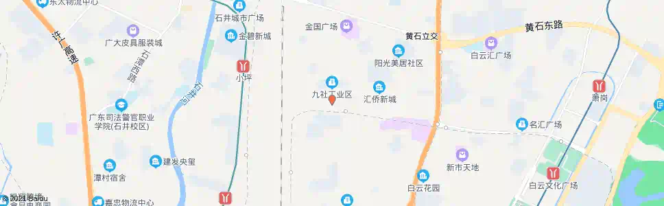 广州大埔南二街_公交站地图_广州公交_妙搜公交查询2025
