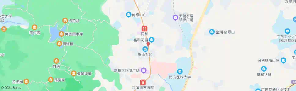 广州东坑_公交站地图_广州公交_妙搜公交查询2025