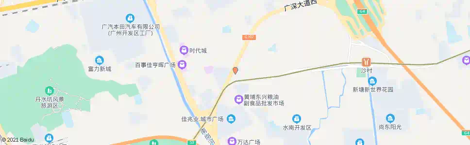 广州新墩村口_公交站地图_广州公交_妙搜公交查询2025