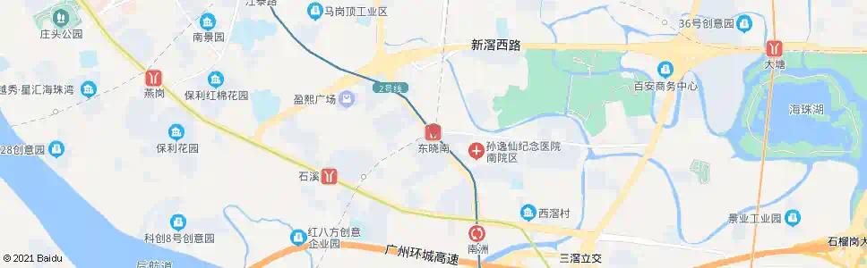 广州小坪南_公交站地图_广州公交_妙搜公交查询2025