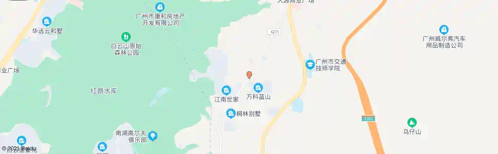 广州黄庄_公交站地图_广州公交_妙搜公交查询2025