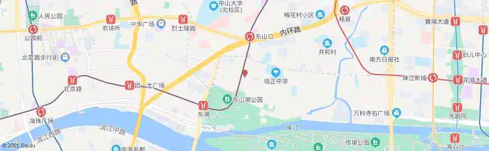 广州东山总站(龟岗)_公交站地图_广州公交_妙搜公交查询2025