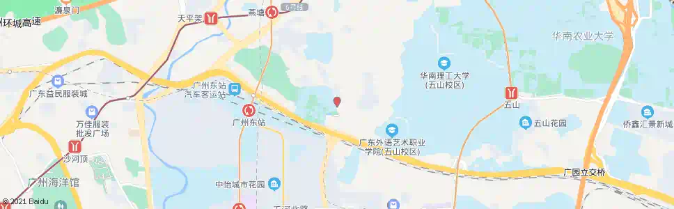 广州春晖苑_公交站地图_广州公交_妙搜公交查询2025