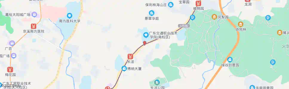 广州天源路中_公交站地图_广州公交_妙搜公交查询2025