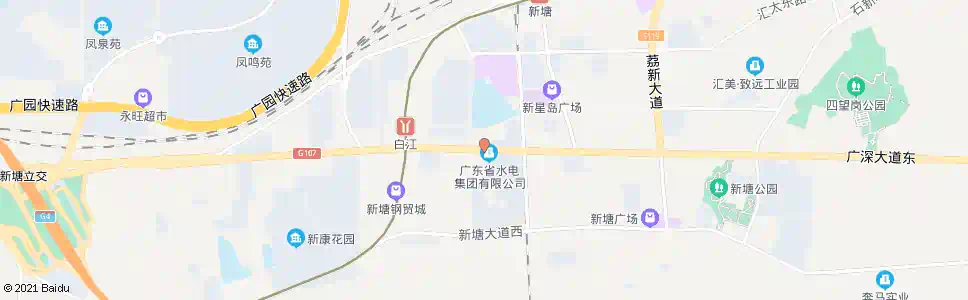 广州新好景_公交站地图_广州公交_妙搜公交查询2025