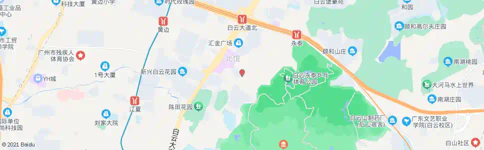 广州元下田南路口_公交站地图_广州公交_妙搜公交查询2025