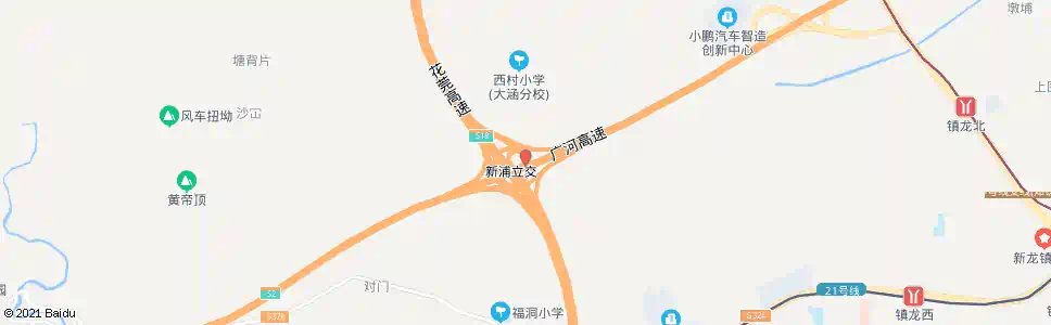 广州石龙头总站_公交站地图_广州公交_妙搜公交查询2025