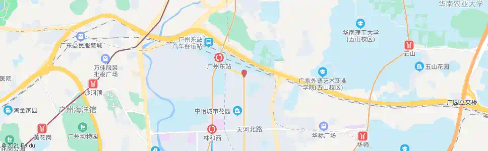 广州林和东路_公交站地图_广州公交_妙搜公交查询2025
