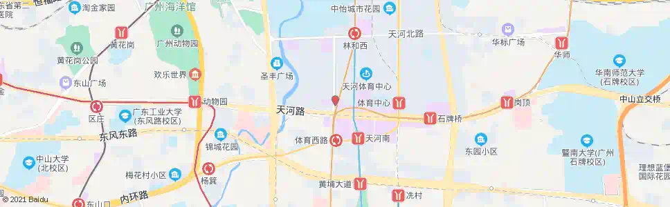 广州体育西路总站_公交站地图_广州公交_妙搜公交查询2025