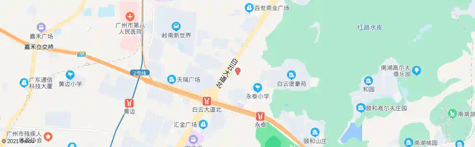 广州永泰新村总站_公交站地图_广州公交_妙搜公交查询2025