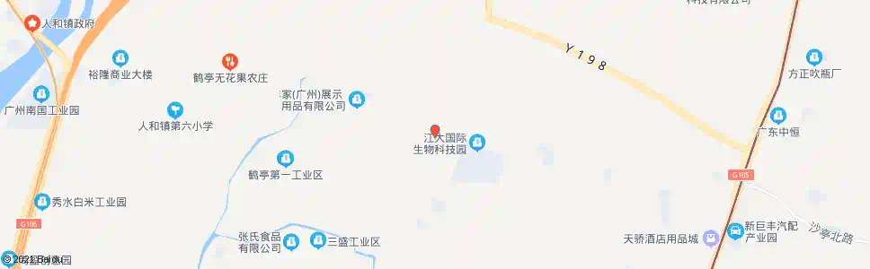 广州草庄村_公交站地图_广州公交_妙搜公交查询2025