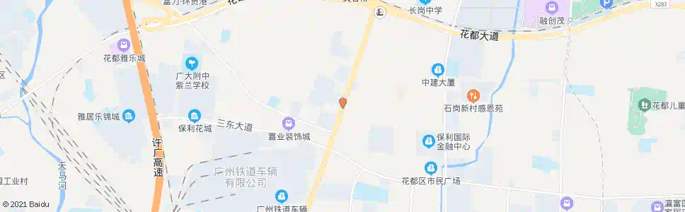 广州区人力资源市场_公交站地图_广州公交_妙搜公交查询2025