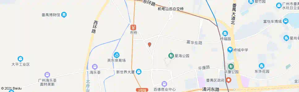 广州市桥汽车站_公交站地图_广州公交_妙搜公交查询2025