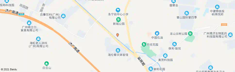 广州顺龙厂_公交站地图_广州公交_妙搜公交查询2025