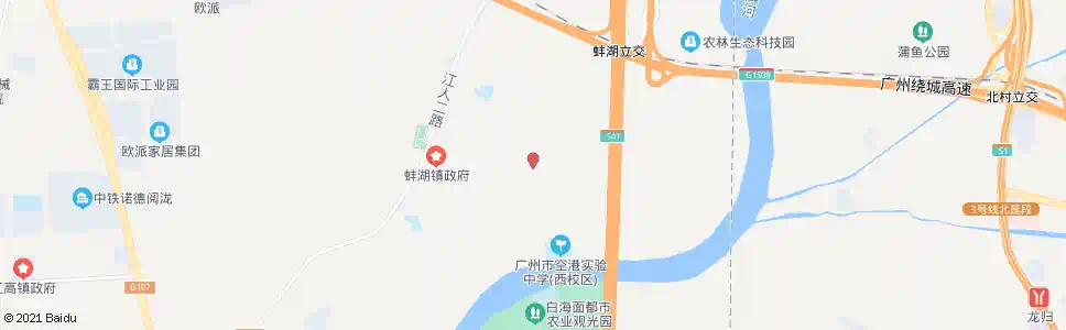 广州镇湖村委_公交站地图_广州公交_妙搜公交查询2025