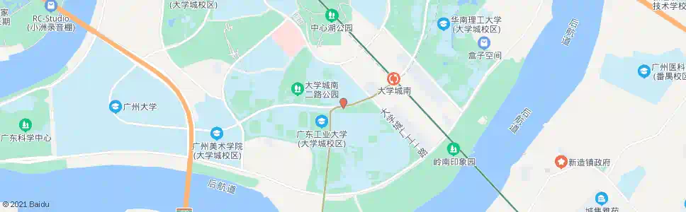 广州大学城总站(广工)_公交站地图_广州公交_妙搜公交查询2025