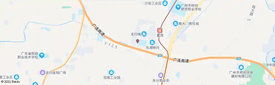 广州钟永路(龙归中学)_公交站地图_广州公交_妙搜公交查询2025