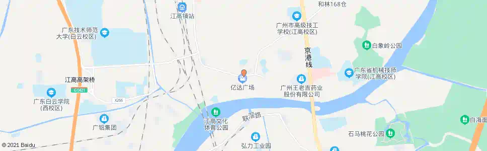 广州江高_公交站地图_广州公交_妙搜公交查询2025