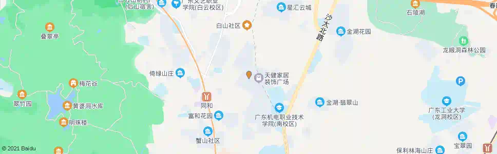 广州天健广场(临时2)_公交站地图_广州公交_妙搜公交查询2025