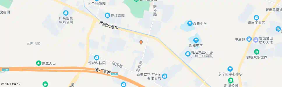 广州永和开发区总站_公交站地图_广州公交_妙搜公交查询2025