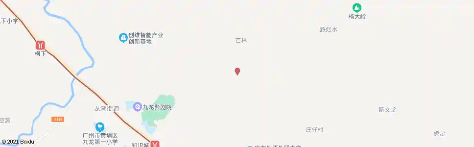 广州芒林街_公交站地图_广州公交_妙搜公交查询2025