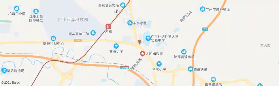 广州太和文化广场总站_公交站地图_广州公交_妙搜公交查询2025