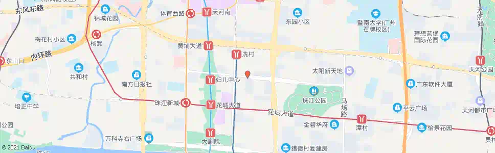 广州金穗路_公交站地图_广州公交_妙搜公交查询2025