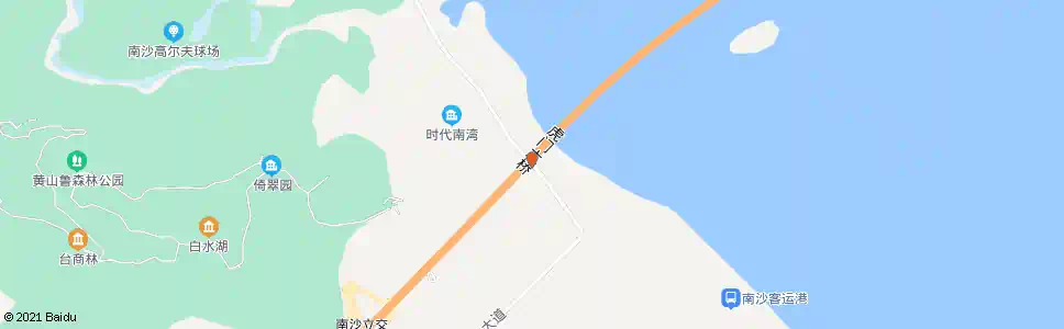 广州南北台村_公交站地图_广州公交_妙搜公交查询2025