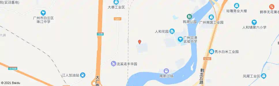 广州城壕庄_公交站地图_广州公交_妙搜公交查询2025