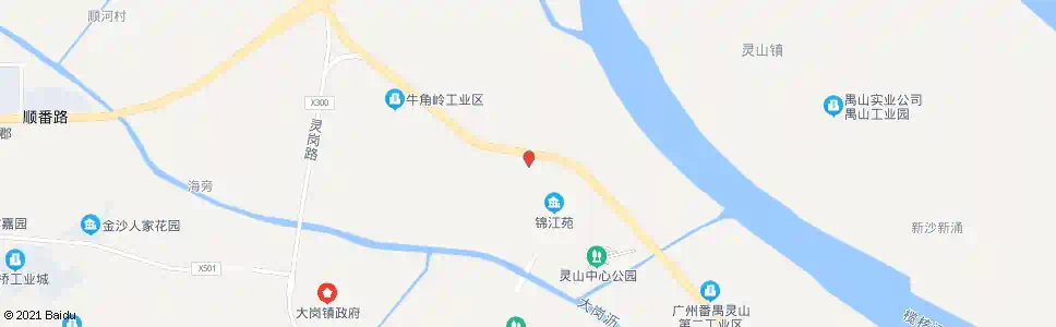 广州尖沙咀花园_公交站地图_广州公交_妙搜公交查询2025