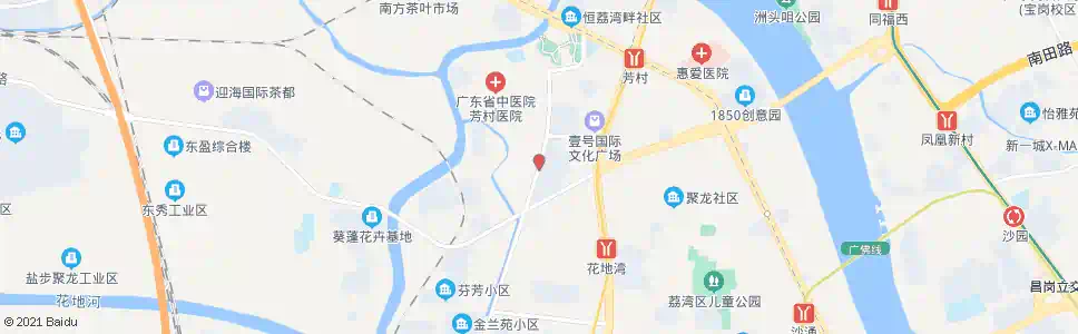 广州茶漖小区_公交站地图_广州公交_妙搜公交查询2025