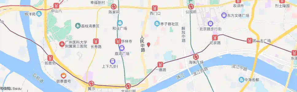 广州诗书路_公交站地图_广州公交_妙搜公交查询2025