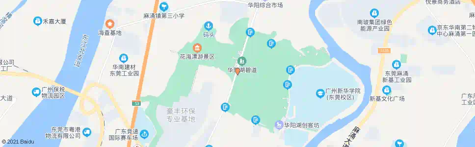 广州华阳湖湿地公园_公交站地图_广州公交_妙搜公交查询2025