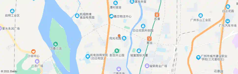 广州同德围总站(阳光花园)_公交站地图_广州公交_妙搜公交查询2025