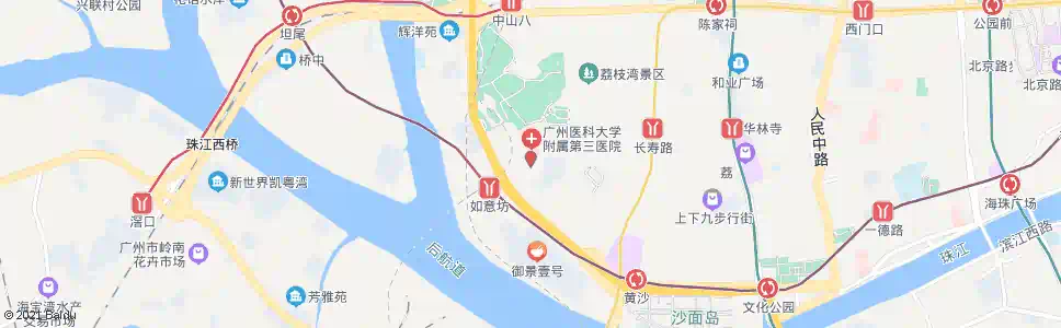 广州多宝路(广医三院)_公交站地图_广州公交_妙搜公交查询2025